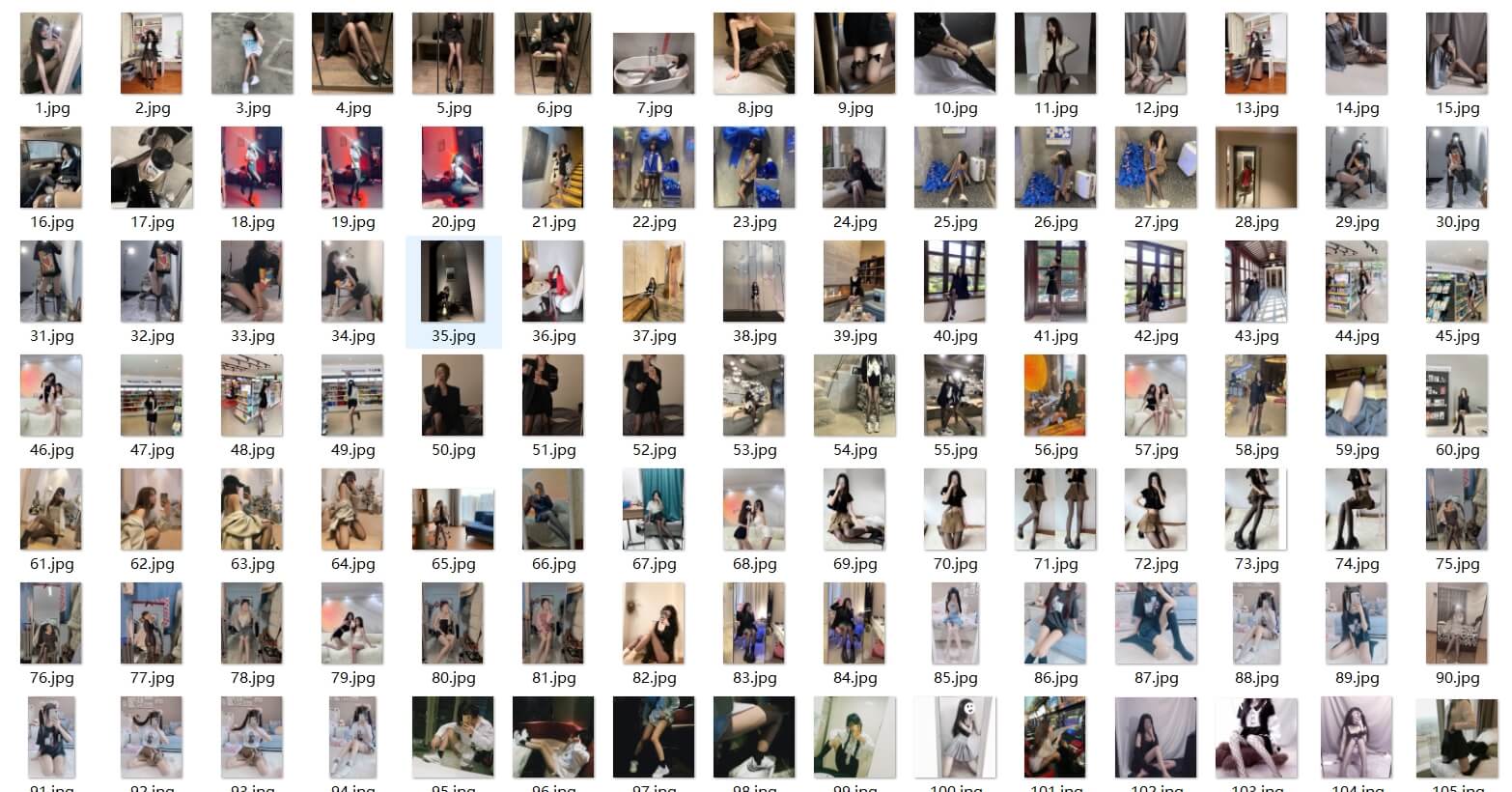 随机生成美少女图片