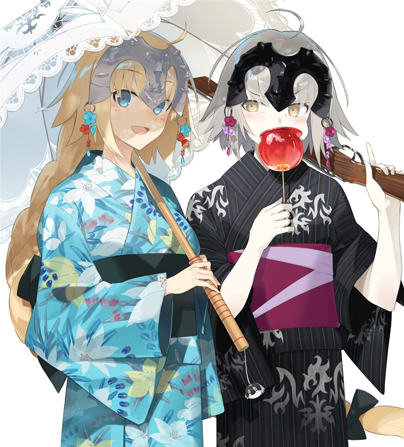 FGO/fate系列角色贞德P站pixiv相关图集原画插画壁纸美术图片素材