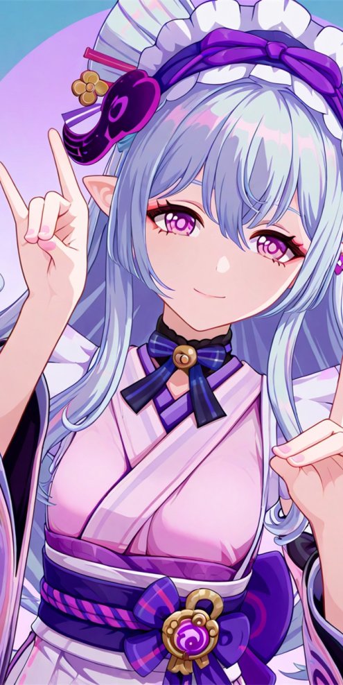 原神角色梦见月瑞希PNG立绘高清手机电脑壁纸原画p站插画图片素材